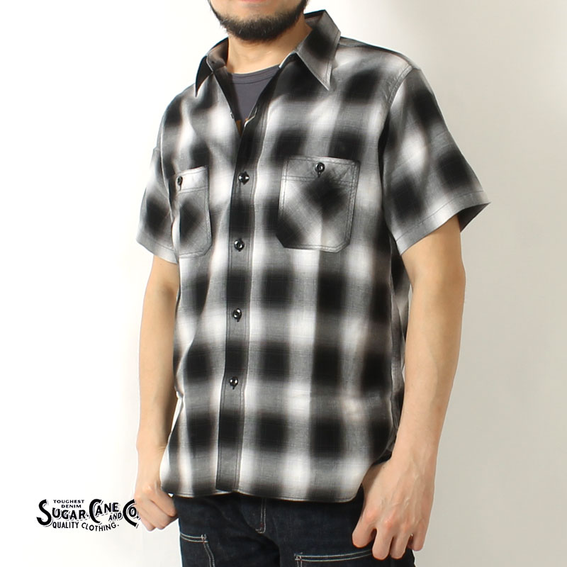 SUGAR CANE シュガーケーン ワークシャツ 半袖 2024春夏 新作 SC39293