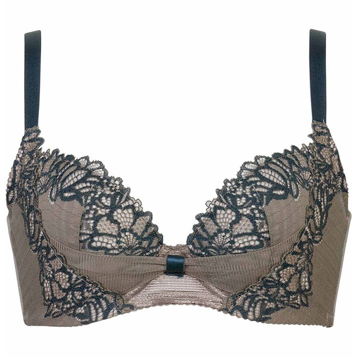 WACOAL（ワコール） ブラ 3/4カップ リボンブラ 脇高 サイドすっきり