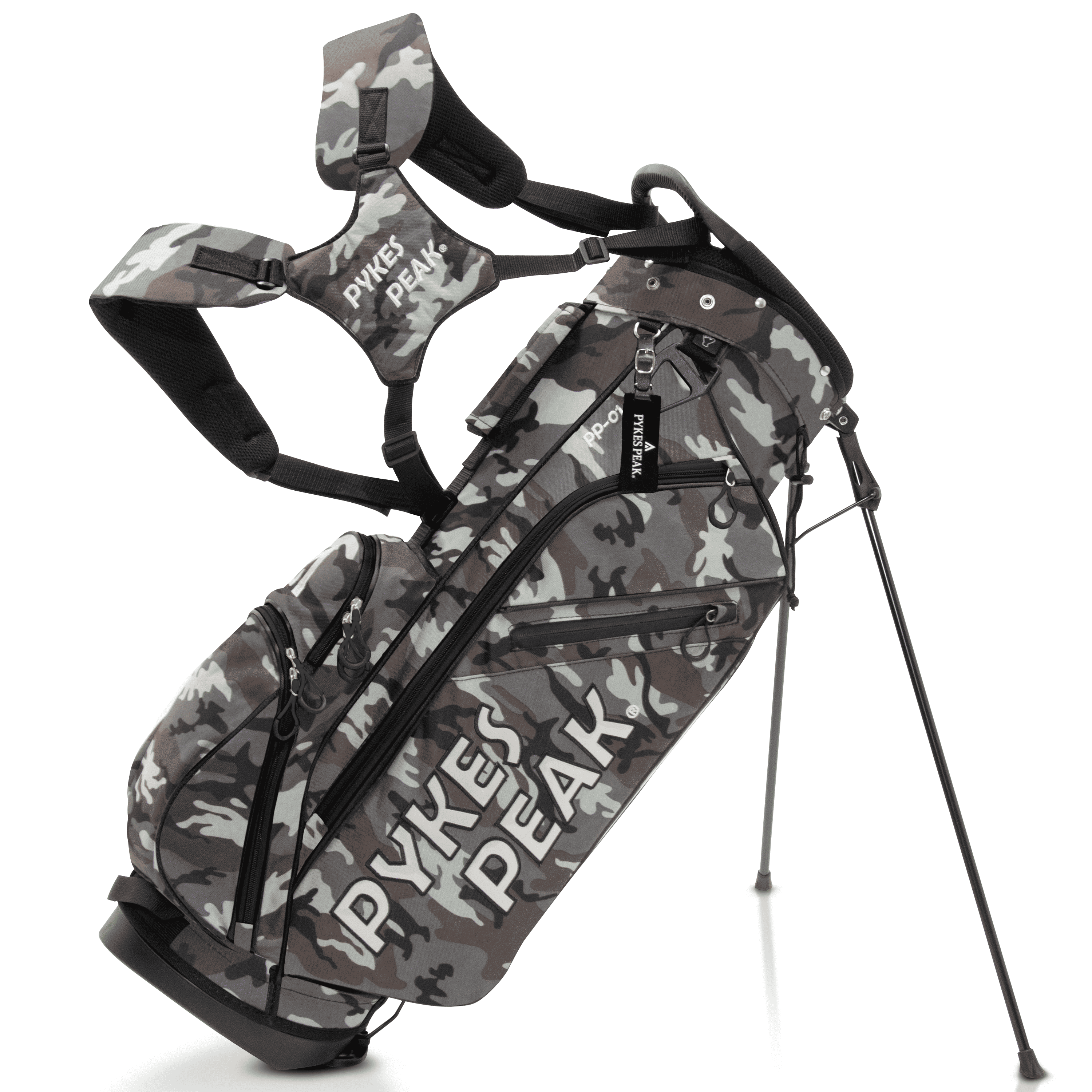 PYKES PEAK（パイクスピーク） キャディバッグ ゴルフバッグ ゴルフ