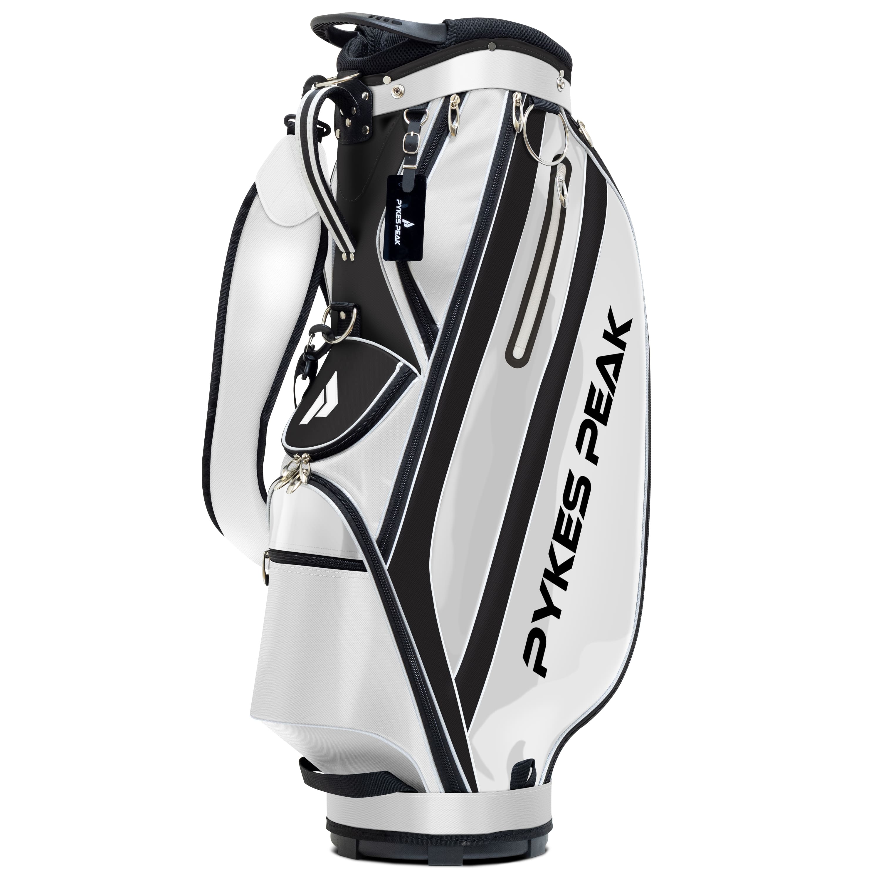 PYKES PEAK（パイクスピーク） ゴルフキャディバッグ 超軽量 ブラック