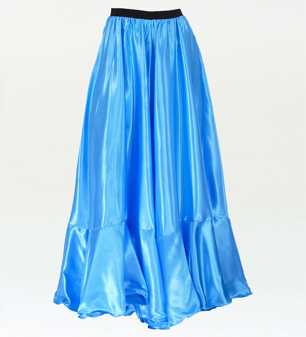 フラメンコ ペチコート ブルー フリーサイズ 152bl : emika - 通販