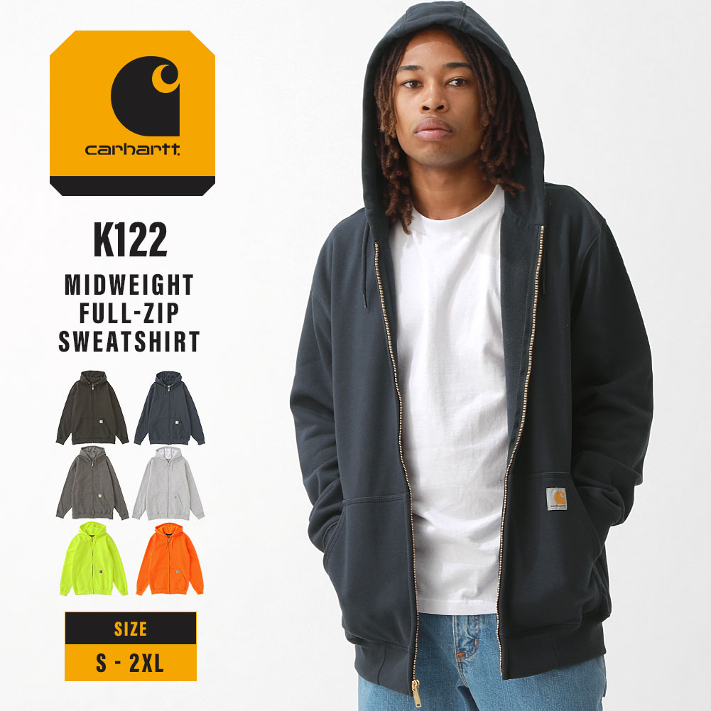 Carhartt（カーハート） パーカー K122 ジップアップ メンズ 裏起毛