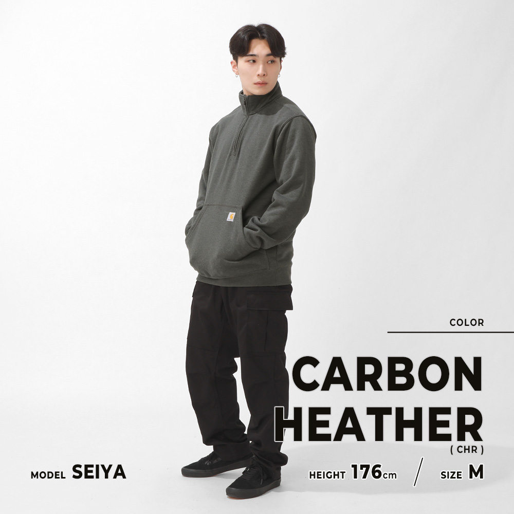 Carhartt（カーハート） モックネック スウェット メンズ 裏起毛