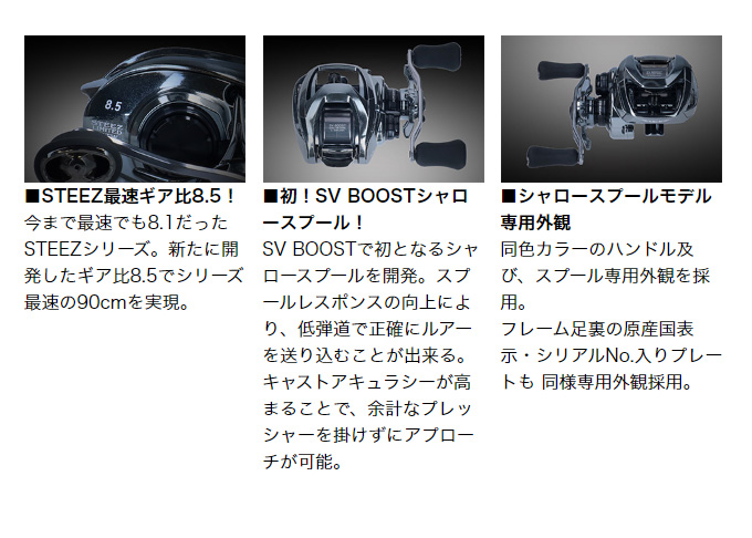 DAIWA（ダイワ） 22 スティーズ リミテッド SV TW 1000S-XHL (左