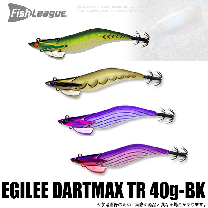 マルキュー（MARUKYU） エギリー ダートマックス TR 40g-BK (ティッ