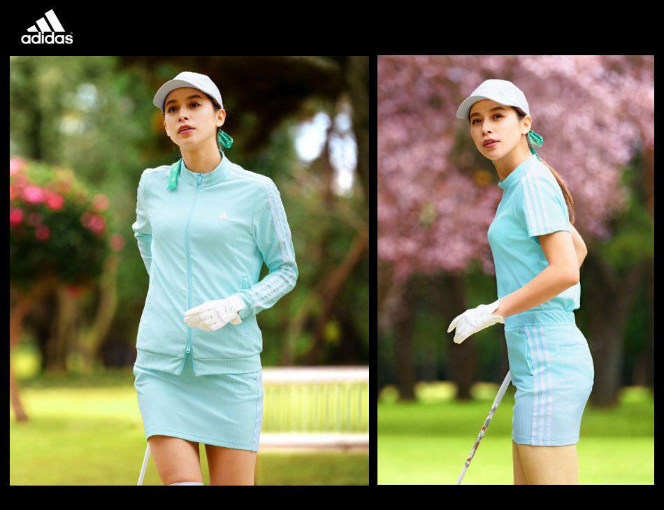 adidas（アディダス） ゴルフウェア NMJ64 スリーストライプス