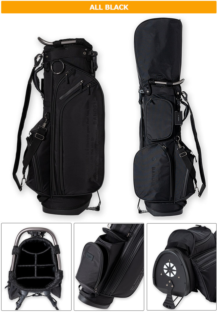 BANDEL（バンデル） ゴルフ BGJ-4SCB RIPSTOP STAND CADDYBAG スタンド