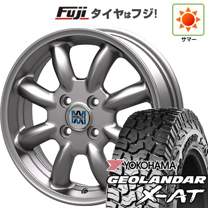 GEOLANDAR 【新品 軽自動車】軽トラ 夏タイヤ ホイール4本セット 145