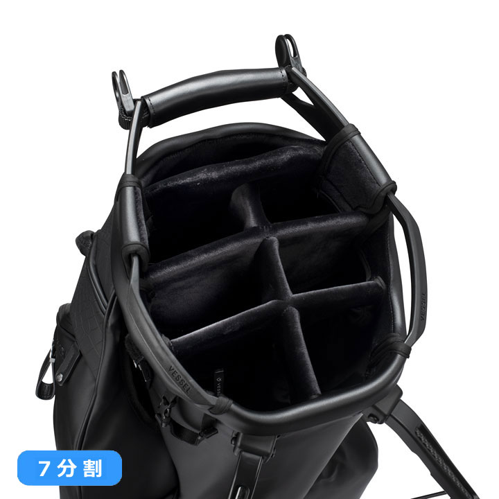 VESSEL ベゼル プレイヤー5.0 プロ スタンド キャディバッグ シングル