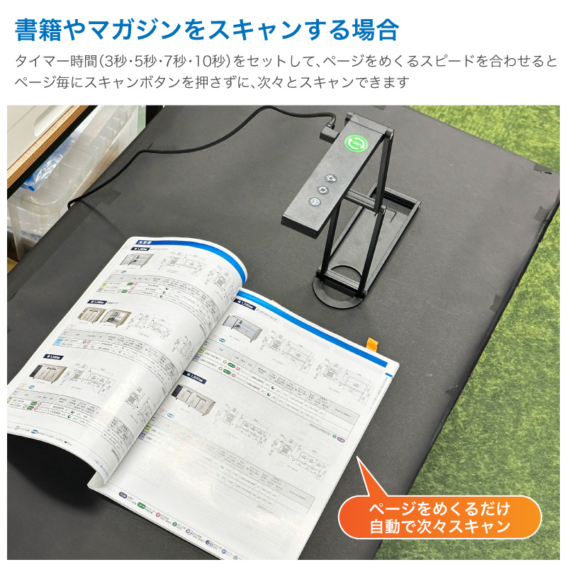 NETUM Pro スキャナー おりたたみ スタンドスキャナー A3 A4 B4対応 4K