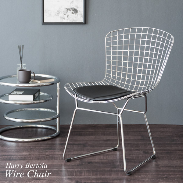 ワイヤーチェア チェア ミッドセンチュリー ハリーベルトイア