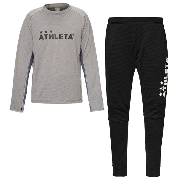 ATHLETA（アスレタ） 【上下セット】 グリッド起毛TRシャツ パンツ