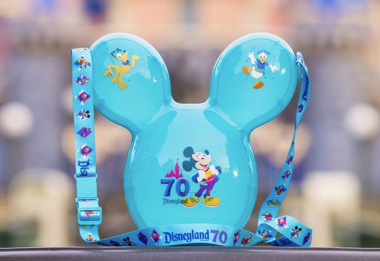 ディズニーランド70周年記念 ミッキー バルーン ポップコーンバケット