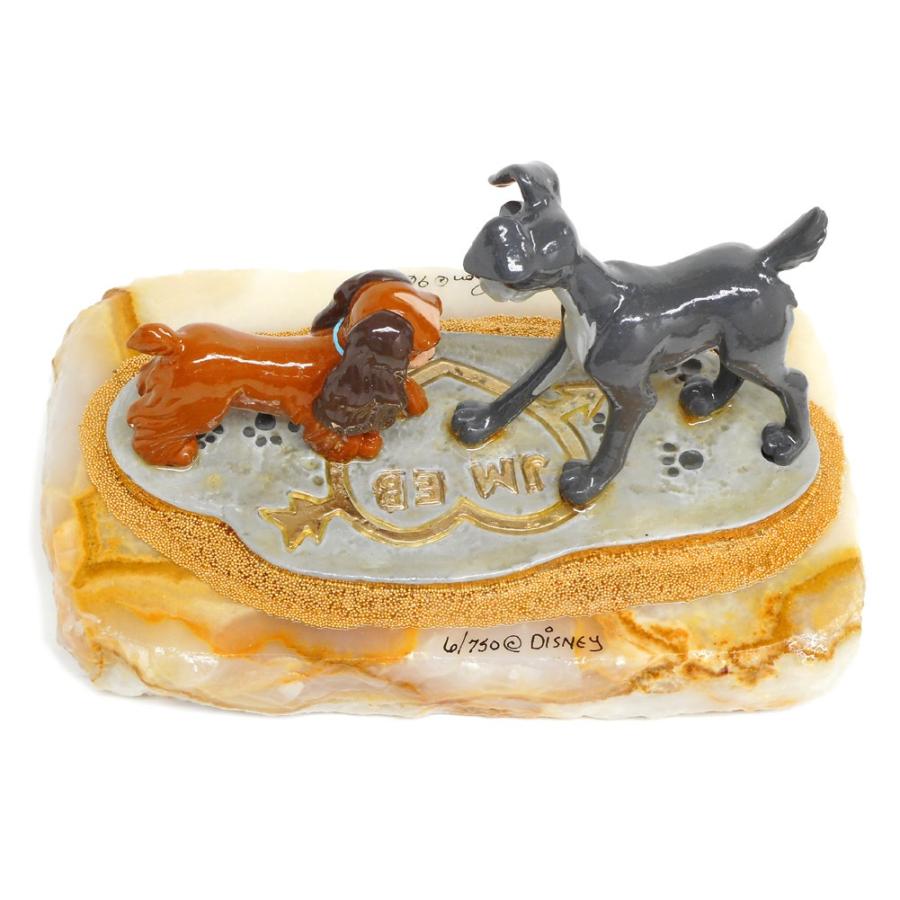 わんわん物語 レディ&トランプ ロン・リー Ron Lee 天然石 スカ