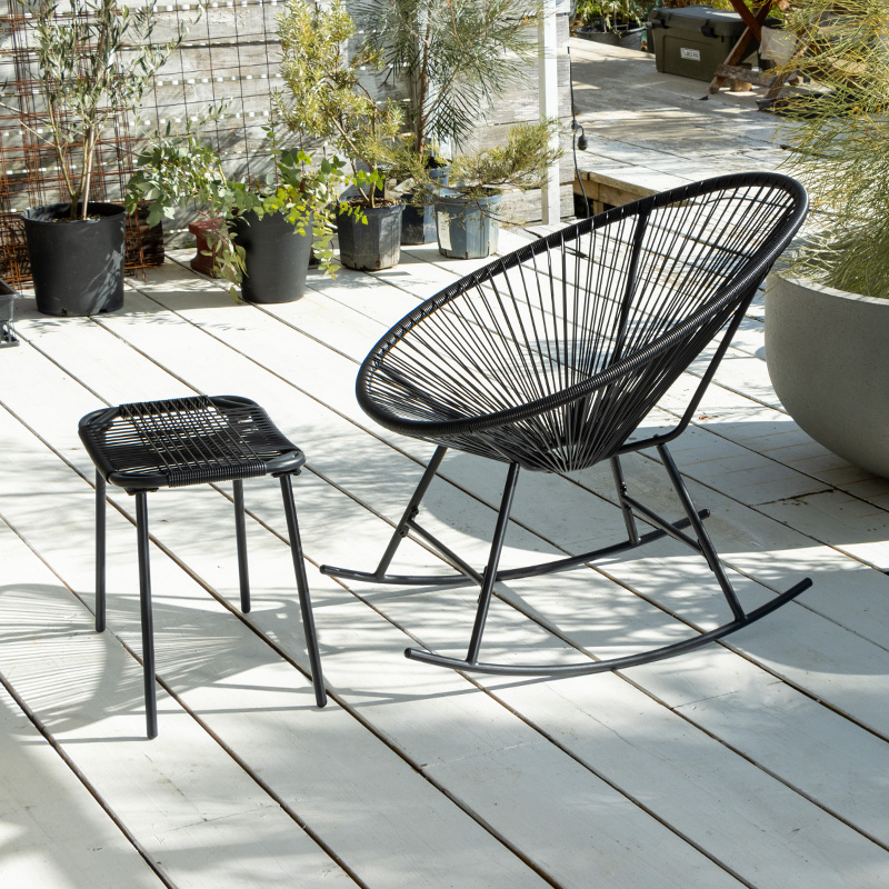 MINT ロッキングチェア 1P 1人掛け チェア 椅子 イス パーソナルチェア