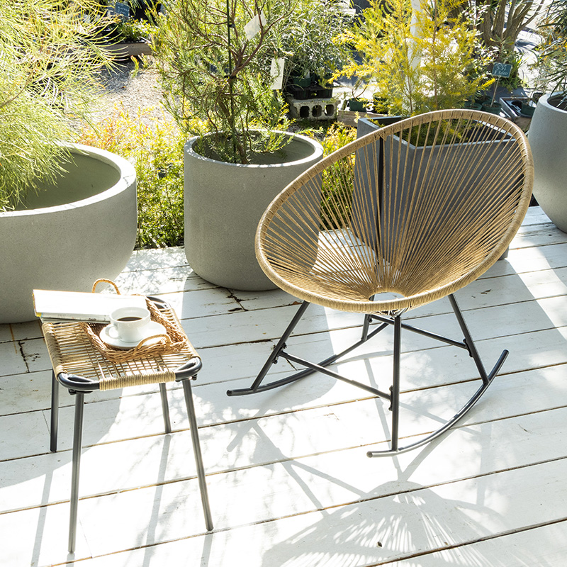 MINT ロッキングチェア 1P 1人掛け チェア 椅子 イス パーソナルチェア