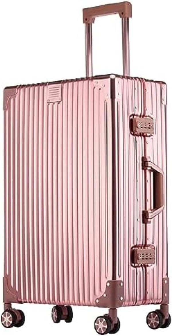 スーツケース キャリーケース コロコロバック アルミ製 アルミ合金