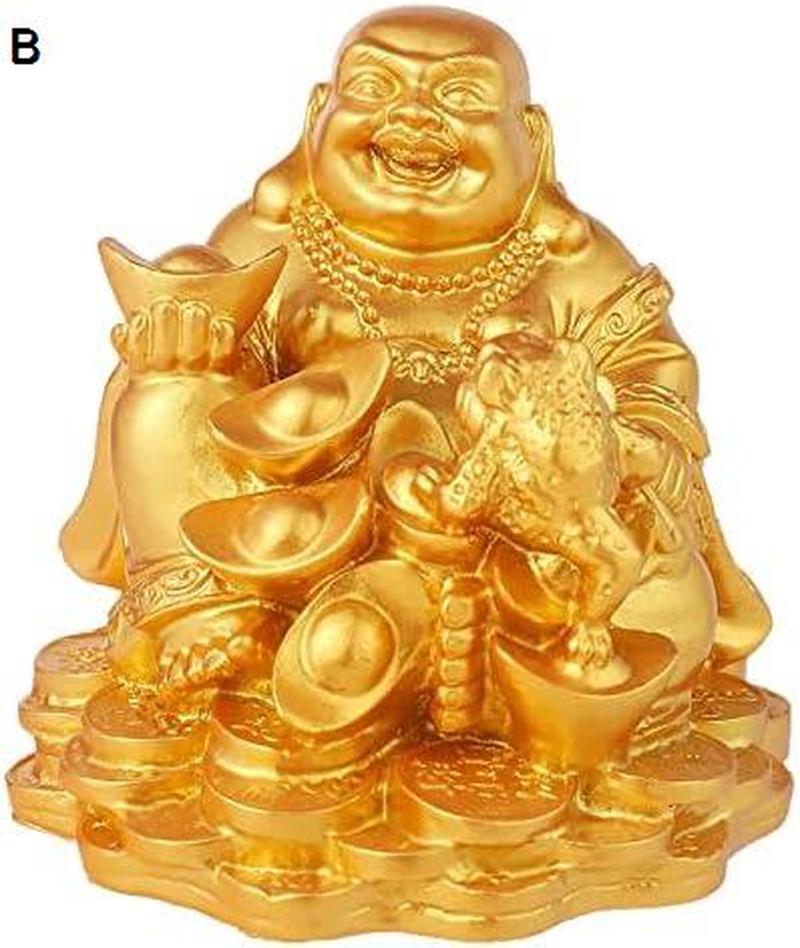 仏像 布袋 七福神 ゴールド 布袋様 置物 弥勒菩薩 オブジェ 商売繁盛