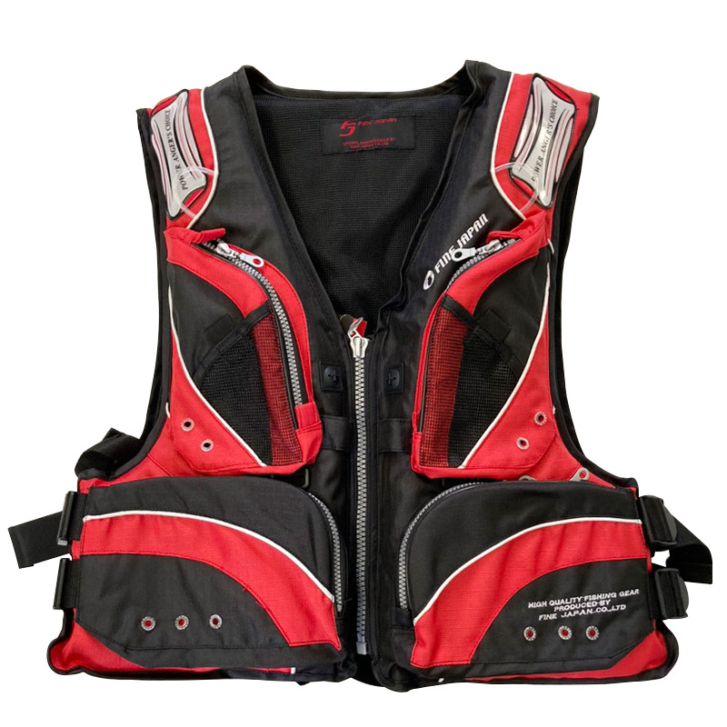 FINE JAPAN ライフジャケット 釣り 大人 セーフティ フローティング