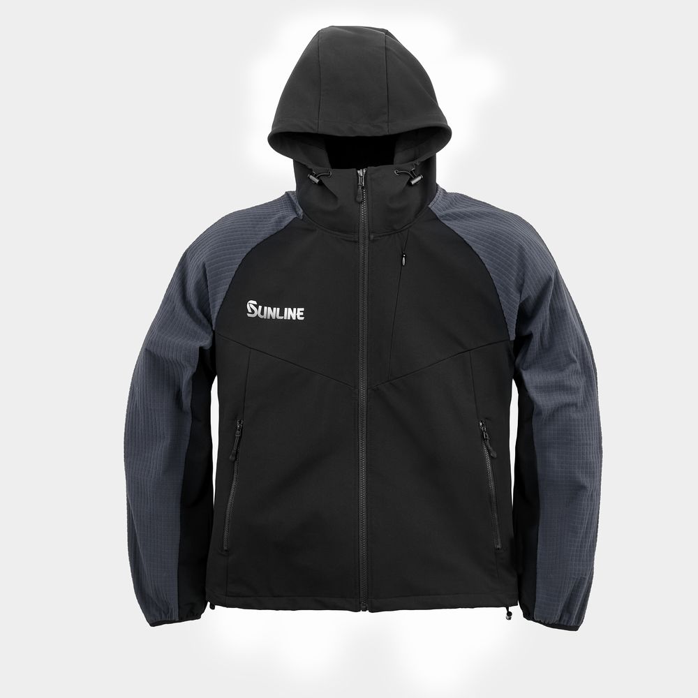 サンライン（SUNLINE） ライトシェルパーカー M L LL 3L ブラック
