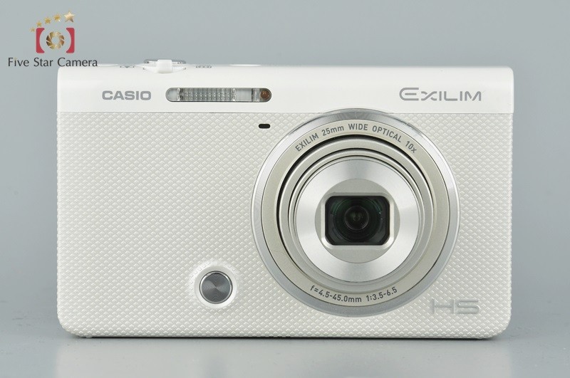 HIGH SPEED EXILIM 【中古】Casio カシオ EX-ZR70 ホワイト コンパクト