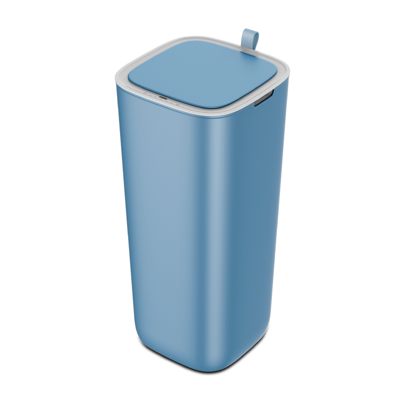 東谷 ゴミ箱 30L センサー グレー ごみ箱 電池式 ソフトクローズ 自動