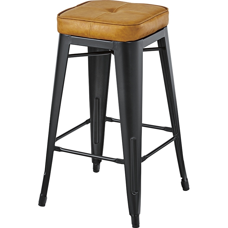 東谷 カウンターチェア 高さ70cm ハイスツール 背もたれなし 正方形