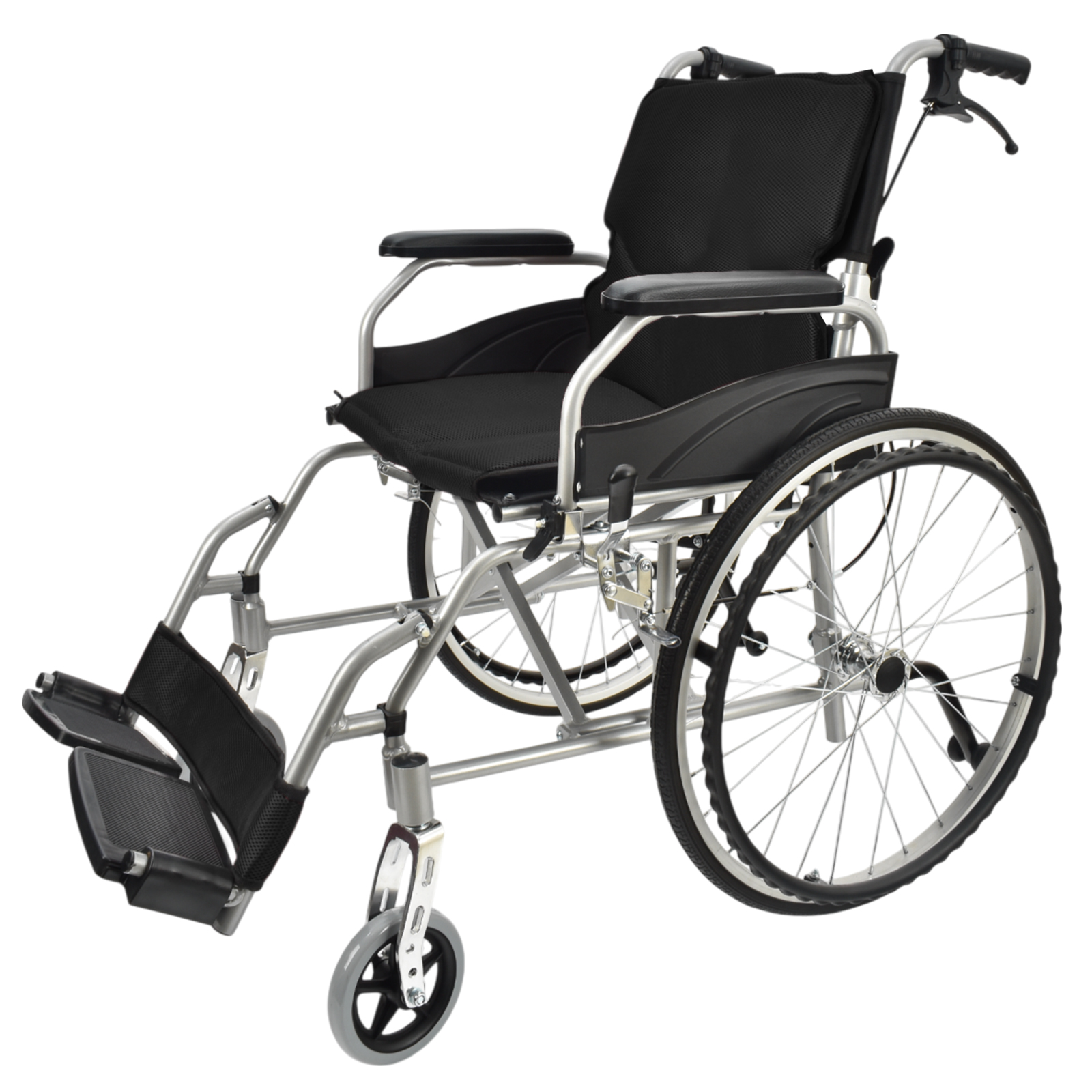 車椅子 軽量 コンパクト 自走式 折りたたみ 介助用車椅子 シルバーカー