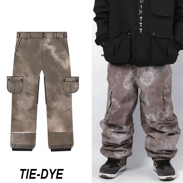 NOMADIX 24-25 NOMADIK ノマディック ウエアー 777 PANTS パンツ SNOW