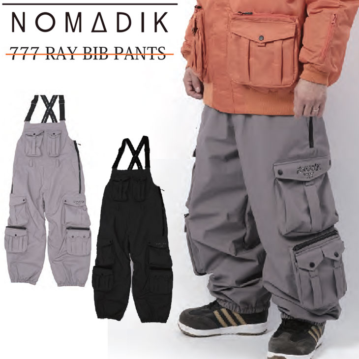NOMADIX 24-25 NOMADIK ノマディック ウエアー 777RAY BIB PANTS