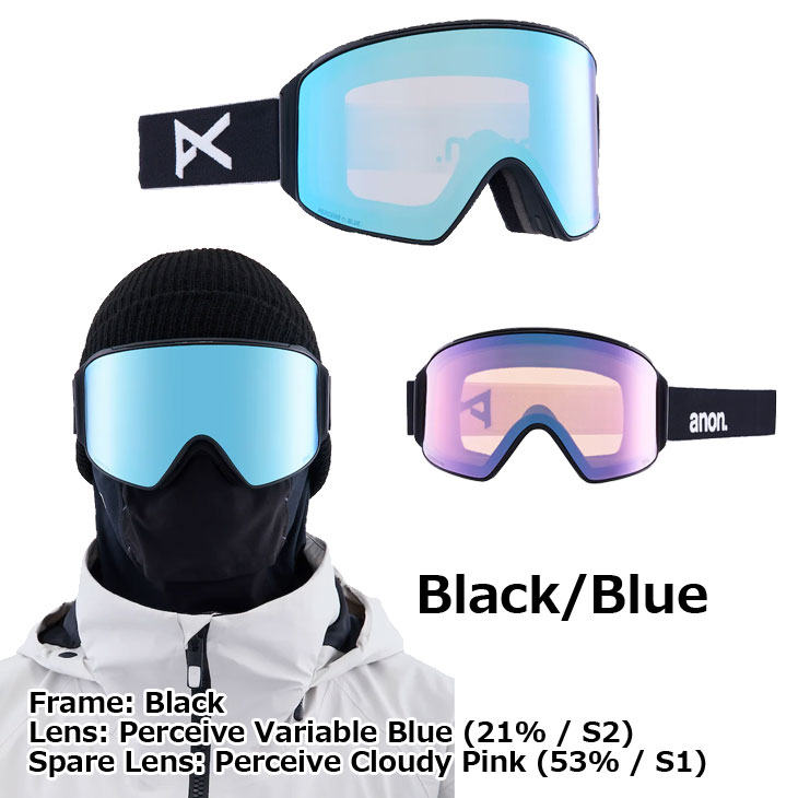 anon 24-25 ANON アノン ゴーグル M4 Cylindrical Low Bridge+ボーナス