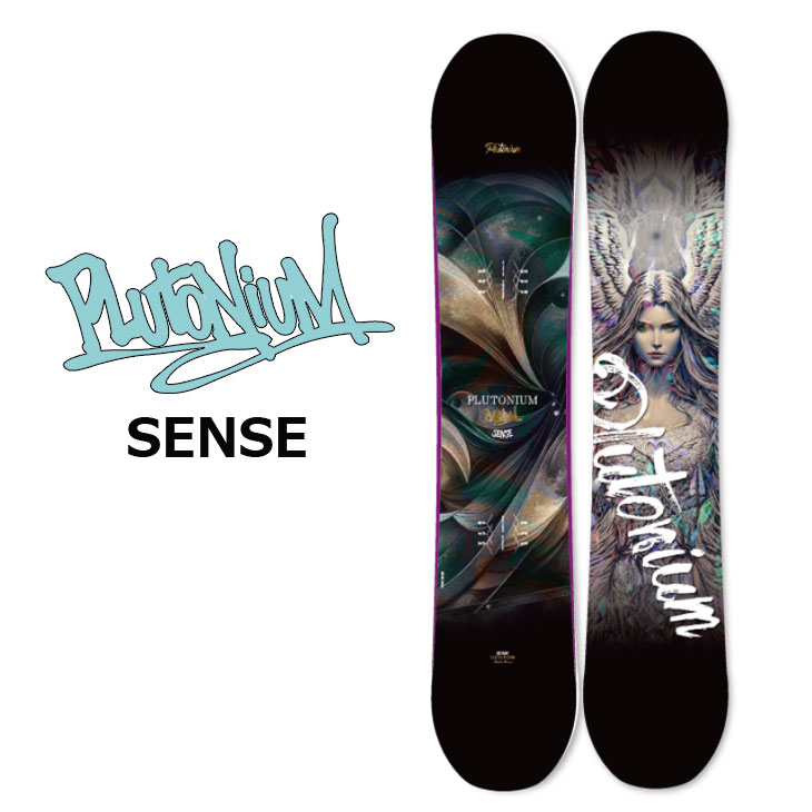 25-26 PLUTONIUM プルトニウム スノーボード 板 【SENSE センス