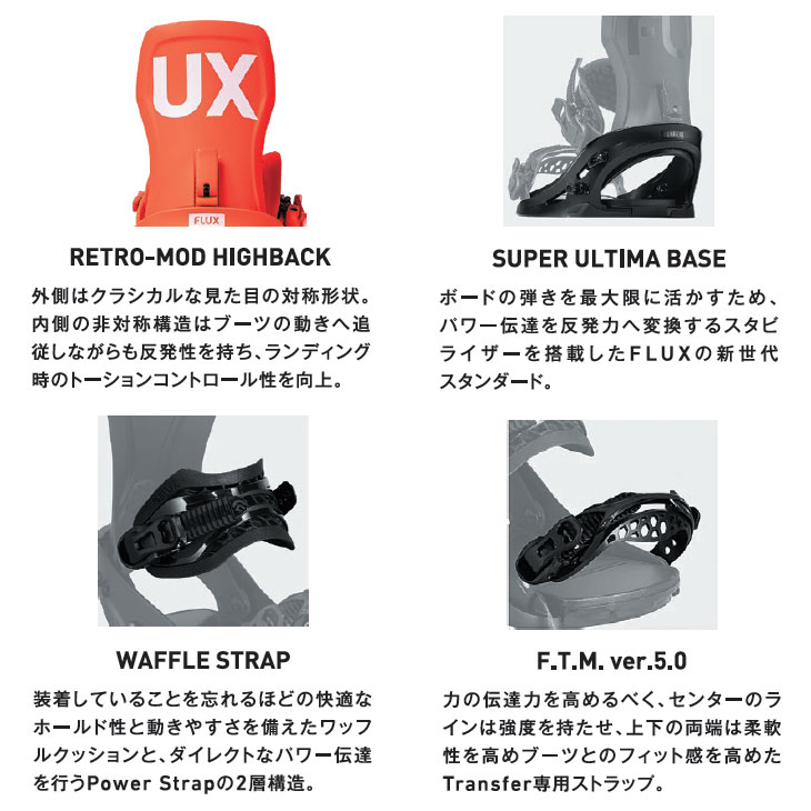 FLUX BINDINGS（フラックスバインディング） 25-26 FLUX フラックス