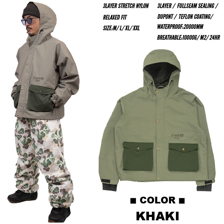 25-26 NOMADIK ノマディック スノボ ウェアー 777 RONIN JACKET