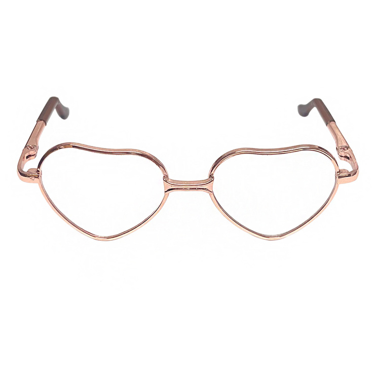 ミニチュア サングラス ハート -010 眼鏡 ハンドメイド 人形 パーツ