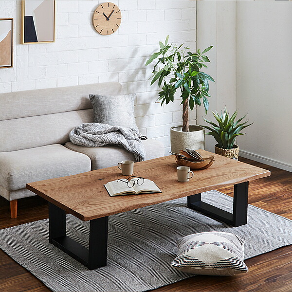 座卓 ちゃぶ台 ローテーブル 一枚板風 座卓テーブル リビングテーブル