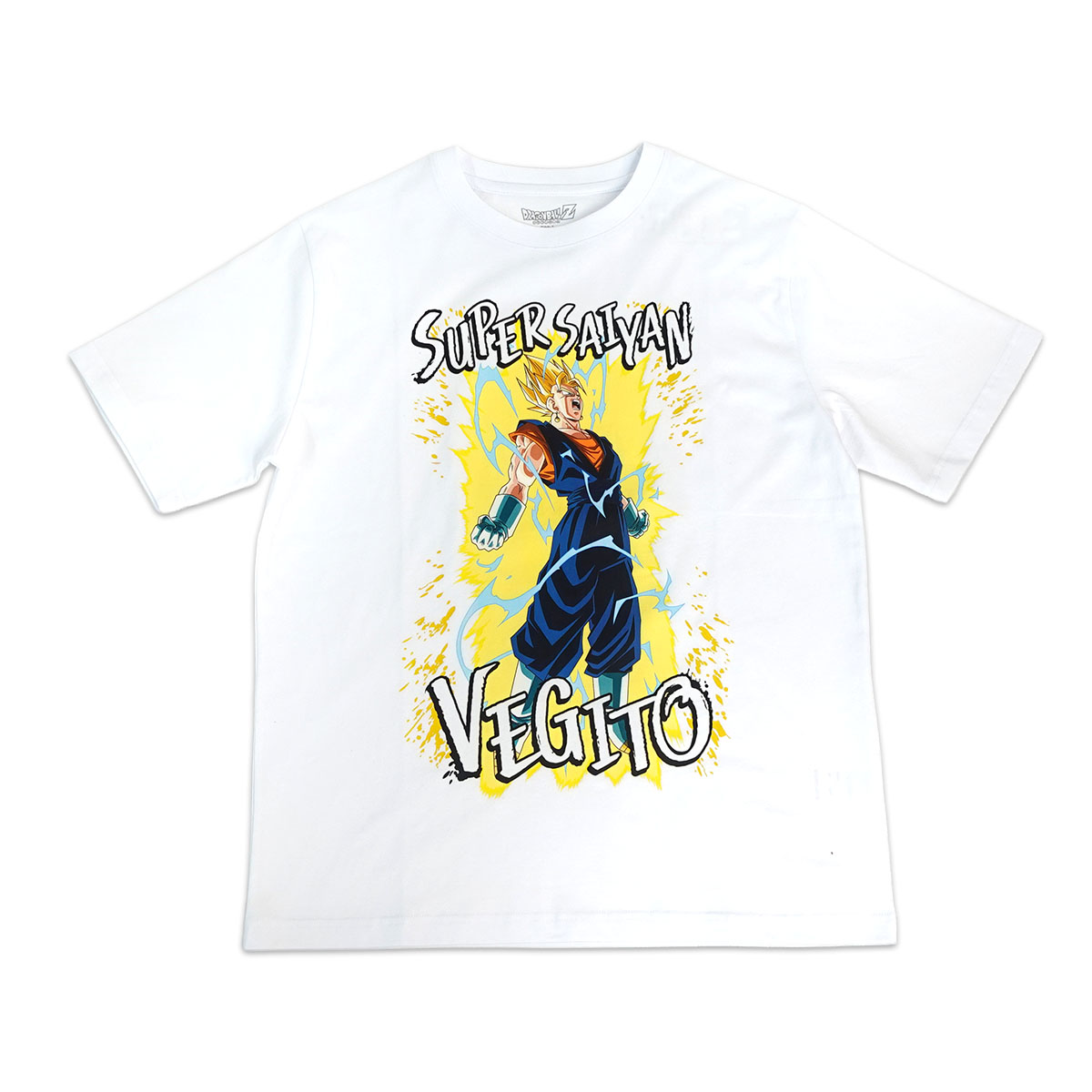 ドラゴンボール Z Tシャツ 超ベジット 半袖 黒 白 ブラック ホワイト