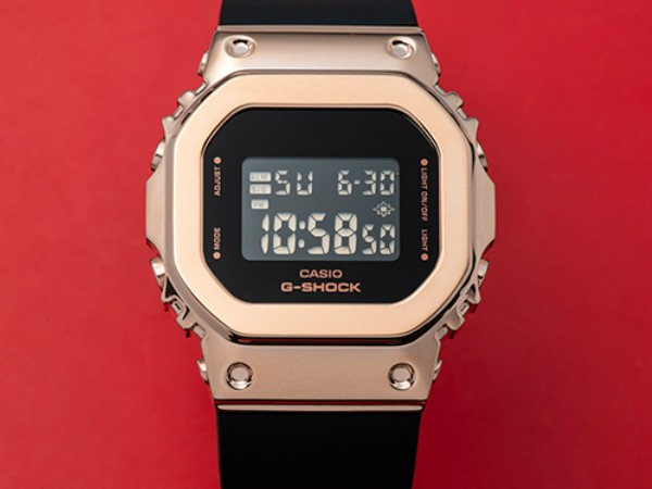 G-SHOCK GM-S5600PG-1 Metal Covered デジタル メンズ レディース ユニ
