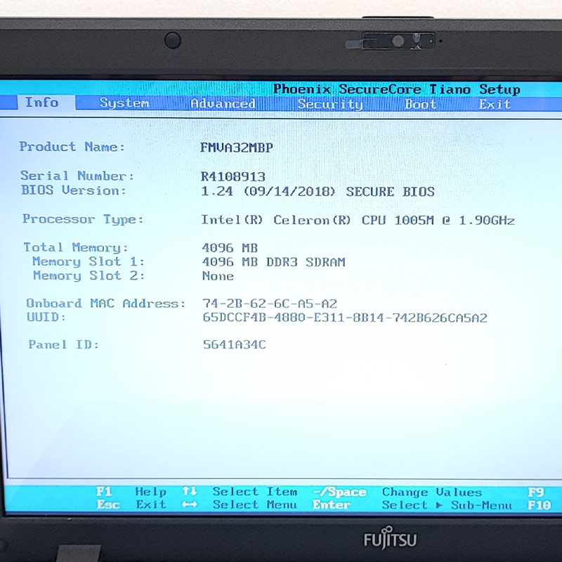 ジャンク品 富士通 LIFEBOOK AH32/M FMVA32MBP ジャンクPC ジャンク