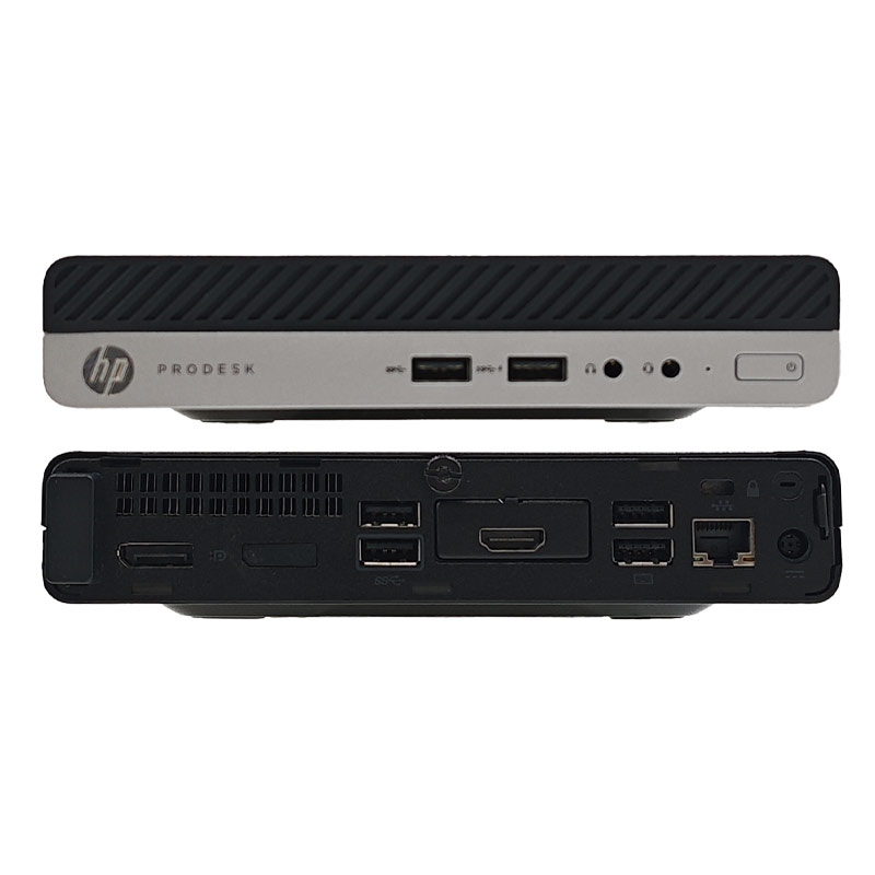 日本HP ミニPC 中古デスクトップ HP Prodesk 400 G4 DM mini Windows11