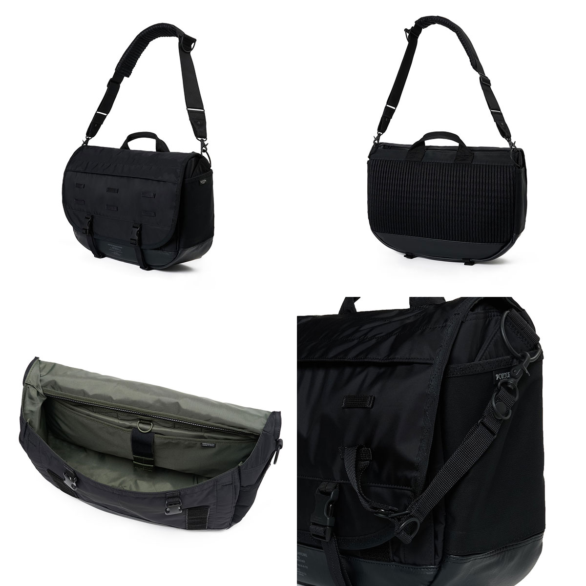 PORTER ポーター モノクローム メッセンジャーバッグ 755-19846