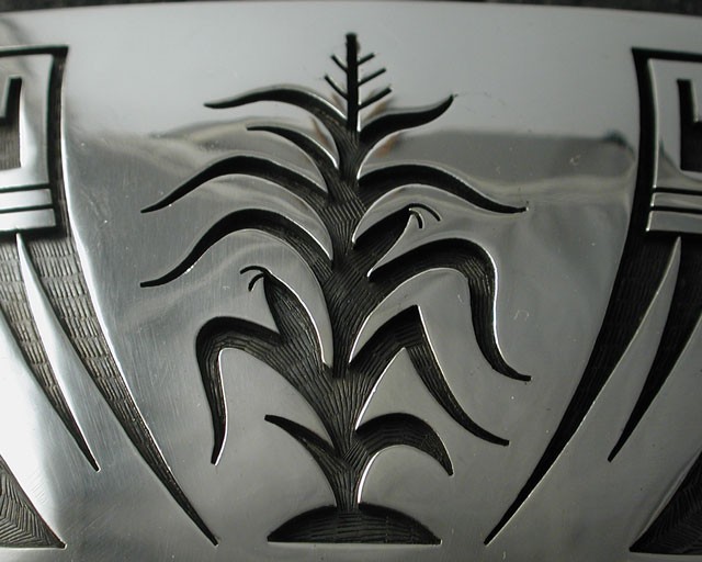 シルバーアクセサリー バックル インディアンジュエリー ホピ Sidney