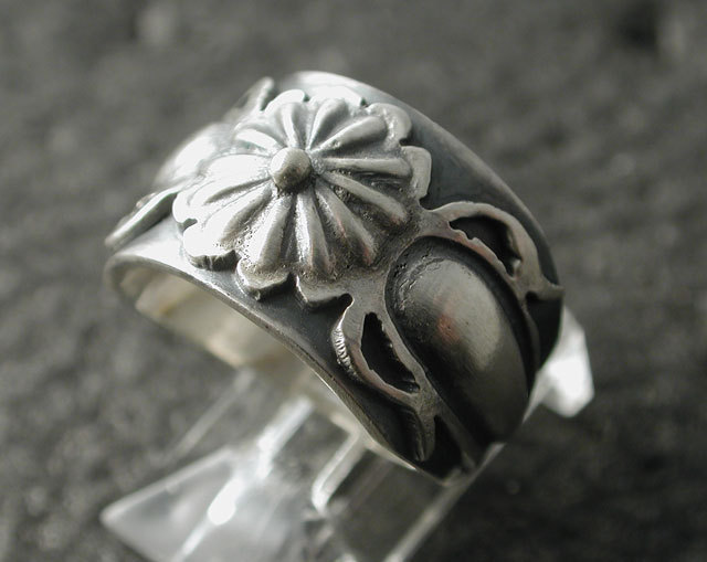 シルバーアクセサリー リング インディアンジュエリー ナバホ Jan