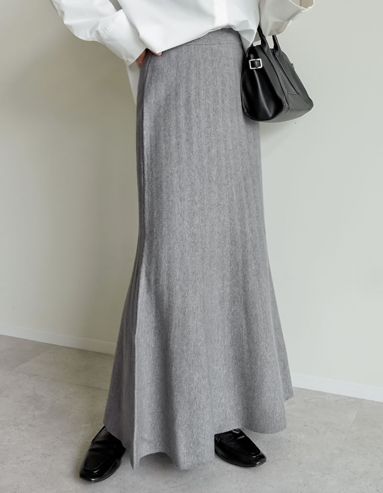 Re:EDIT（リエディ） スカート ロング丈 レディース 4色 低身長 細見え