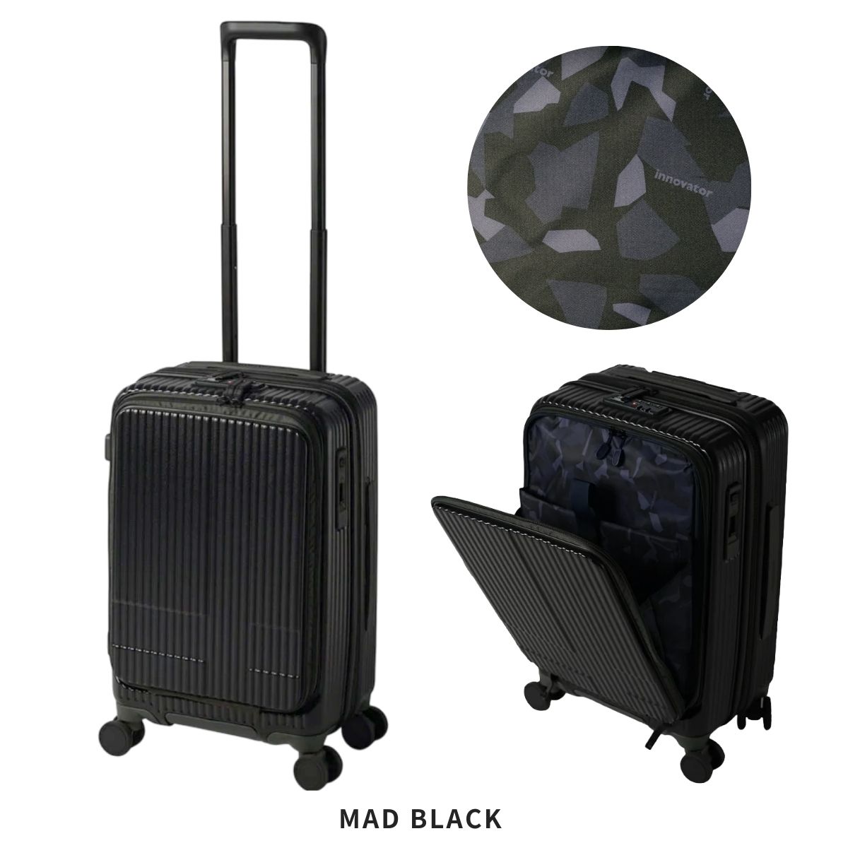innovator（イノベーター） 正規取扱店 2年保証 スーツケース 38L 機内