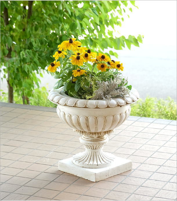 プランター 鉢 ガーデニング おしゃれ コラム ロココ調 ヨーロピアン