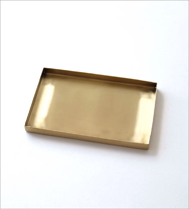 トレー ゴールド 真鍮 アンティーク インテリア 小物入れ キートレイ