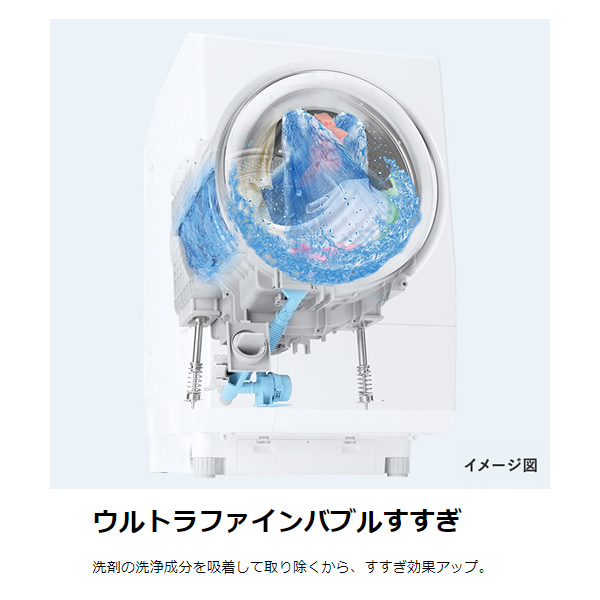 ZABOON ドラム式洗濯乾燥機 東芝 標準設置費込 ボルドーブラウン 左