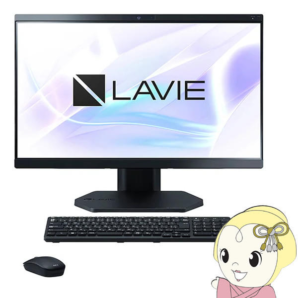 LaVie デスクトップパソコン NEC A2355/JAB 23.8型 SSD 512GB ファイン