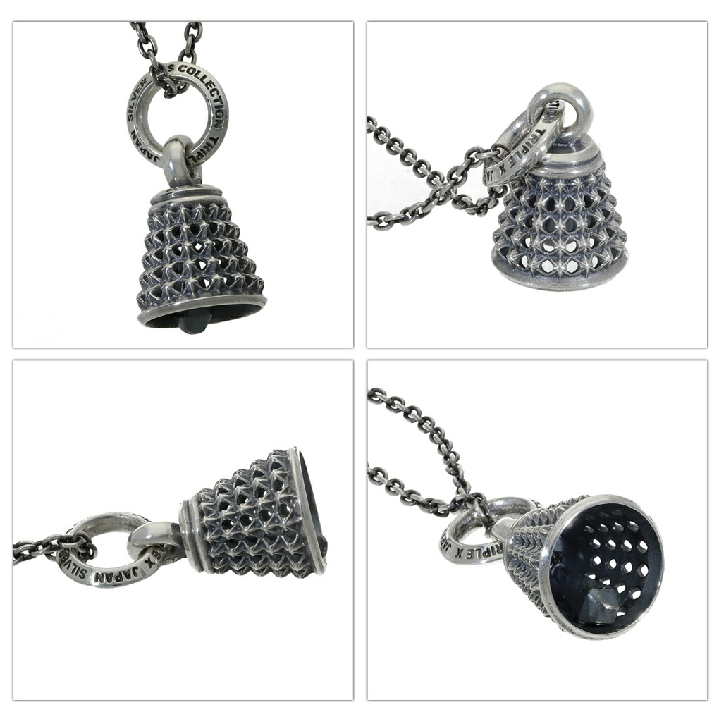 M'S COLLECTION（エムズコレクション） TRIPLE X BELL ベル ペンダント